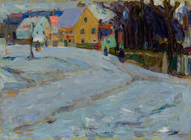 Schwabing - Nikolai Square - Vassily Kandinsky