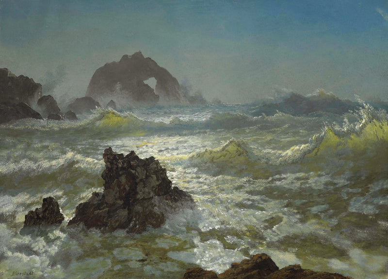 Seal Rock, California - Albert Bierstadt