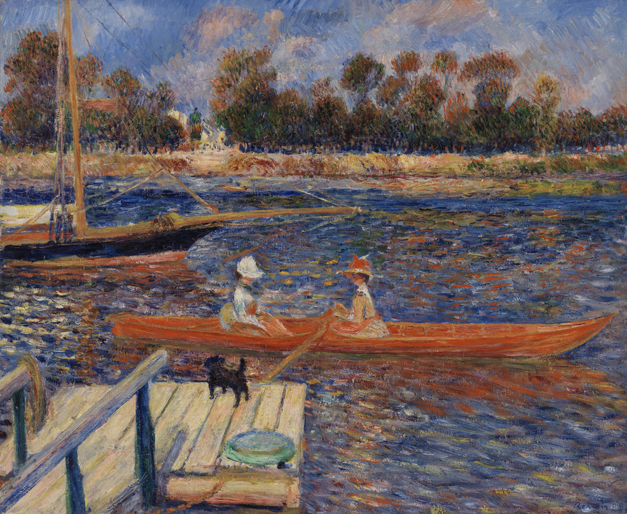 The Seine at Argenteuil (The Seine at Argenteuil) - Pierre-Auguste Renoir