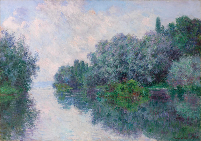 The Seine at Giverny W1007 - Claude Monet
