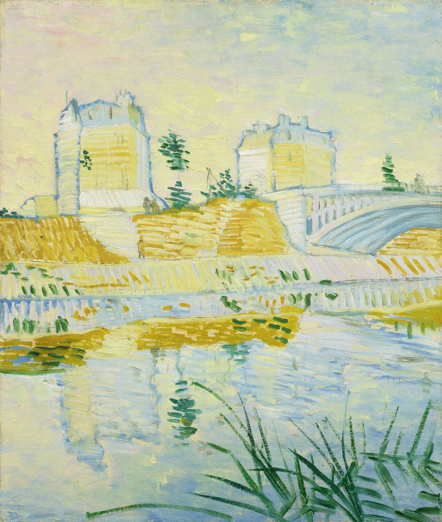 The Seine with the Clichy Bridge - Vincent van Gogh