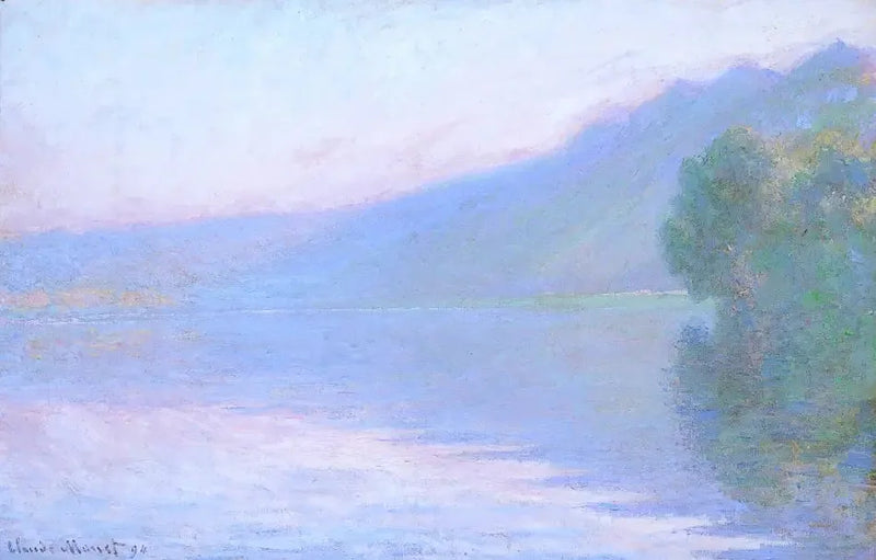 The Seine at Port-Villez W1370 - Claude Monet