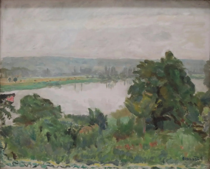 Seine near Vernon - Pierre Bonnard