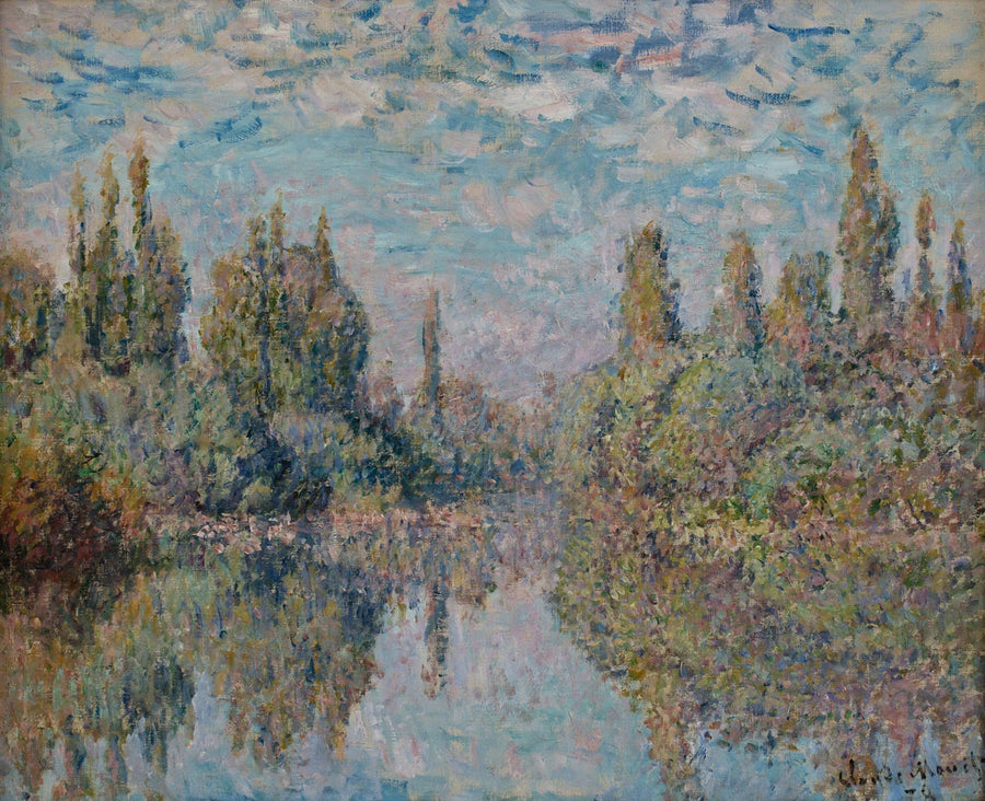 The Seine at Vétheuil W481 - Claude Monet