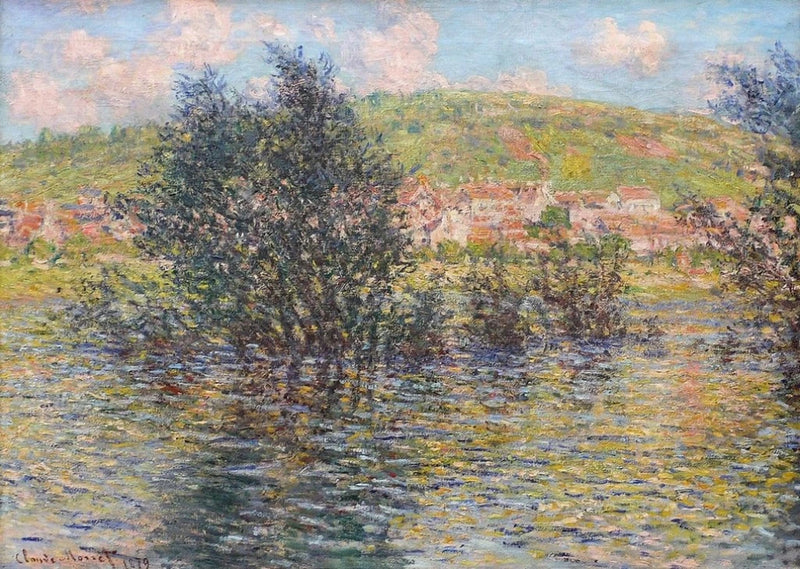 The Seine at Vétheuil, sun after rain W528 - Claude Monet