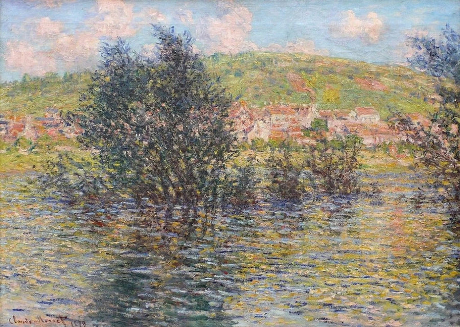 The Seine at Vétheuil, sunlight effect after the rain - Claude Monet