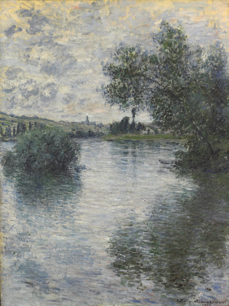 The Seine at Vétheuil W537 - Claude Monet