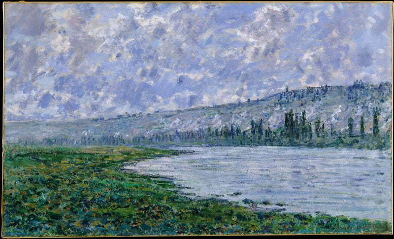 The Seine at Vétheuil W599 - Claude Monet