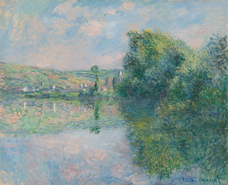 The Seine at Vétheuil W610 - Claude Monet