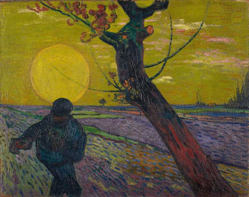 The Sower at Sunset - Vincent van Gogh