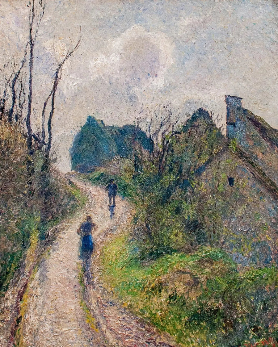 Path of the Ravinière in Osny - Camille Pissarro