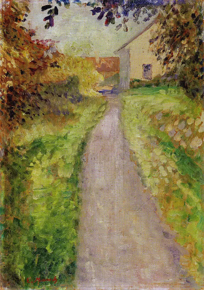 Garden Path - Edvard Munch