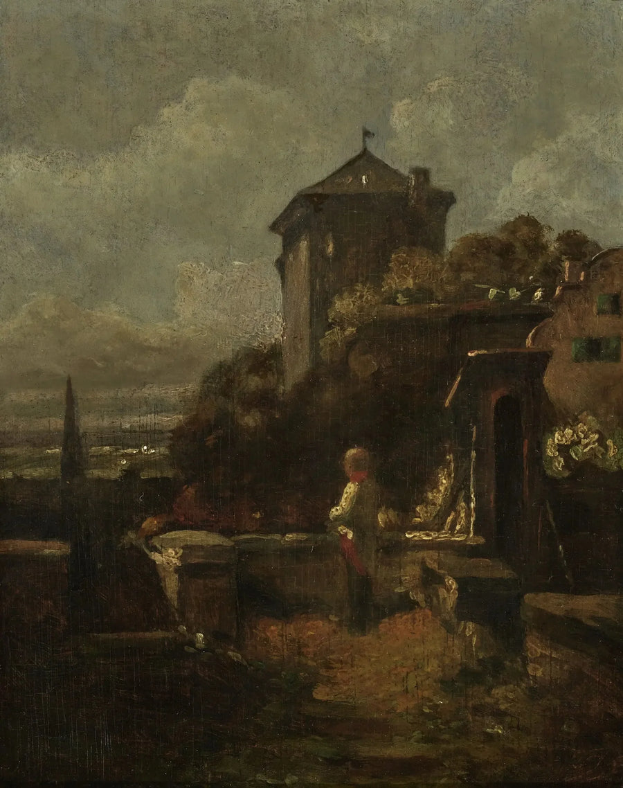 Sentinel on the Ramparts - Carl Spitzweg