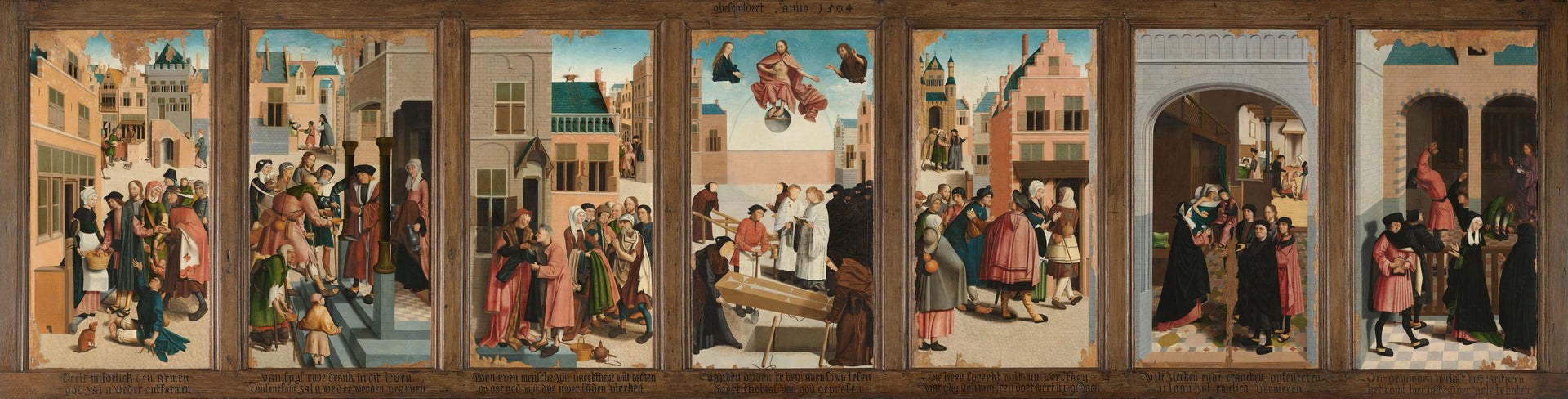 Les sept œuvres de miséricorde - Maître d'Alkmaar