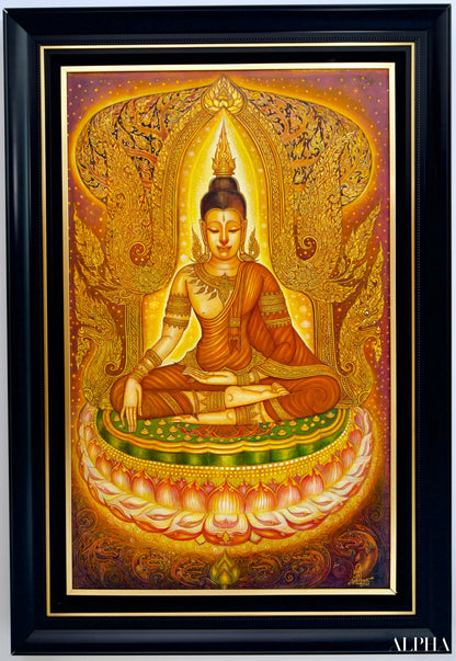 Serenity of the Buddha - Siwakorn | 80 x 130 cm Reproductions of paintings in oil paint