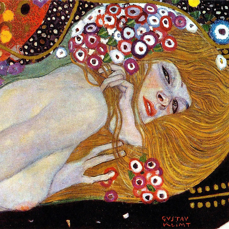 🐍 Water Serpents II (Detail) – Gustav Klimt (1904–1907)
