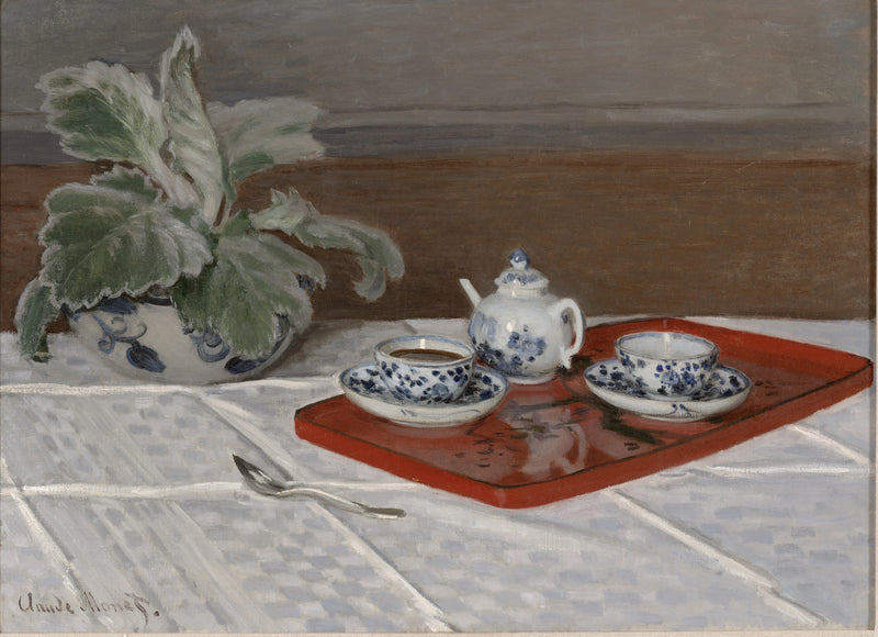 The W244 tea set - Claude Monet