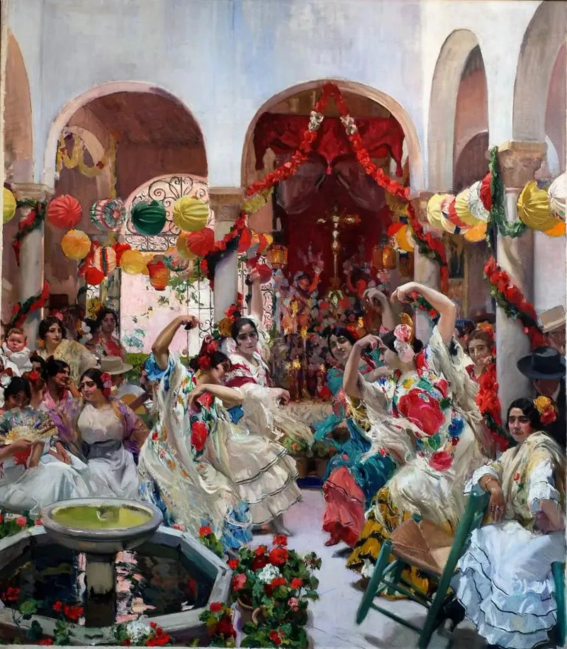 Seville, the Dance - Joaquín Sorolla
