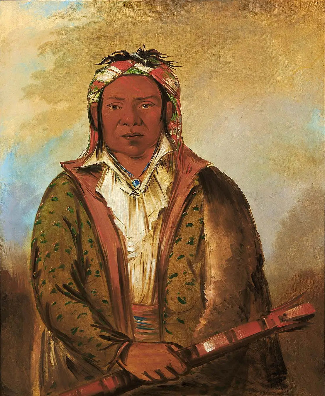 Shee-náh-wee - George Catlin - Alpha Reproduction