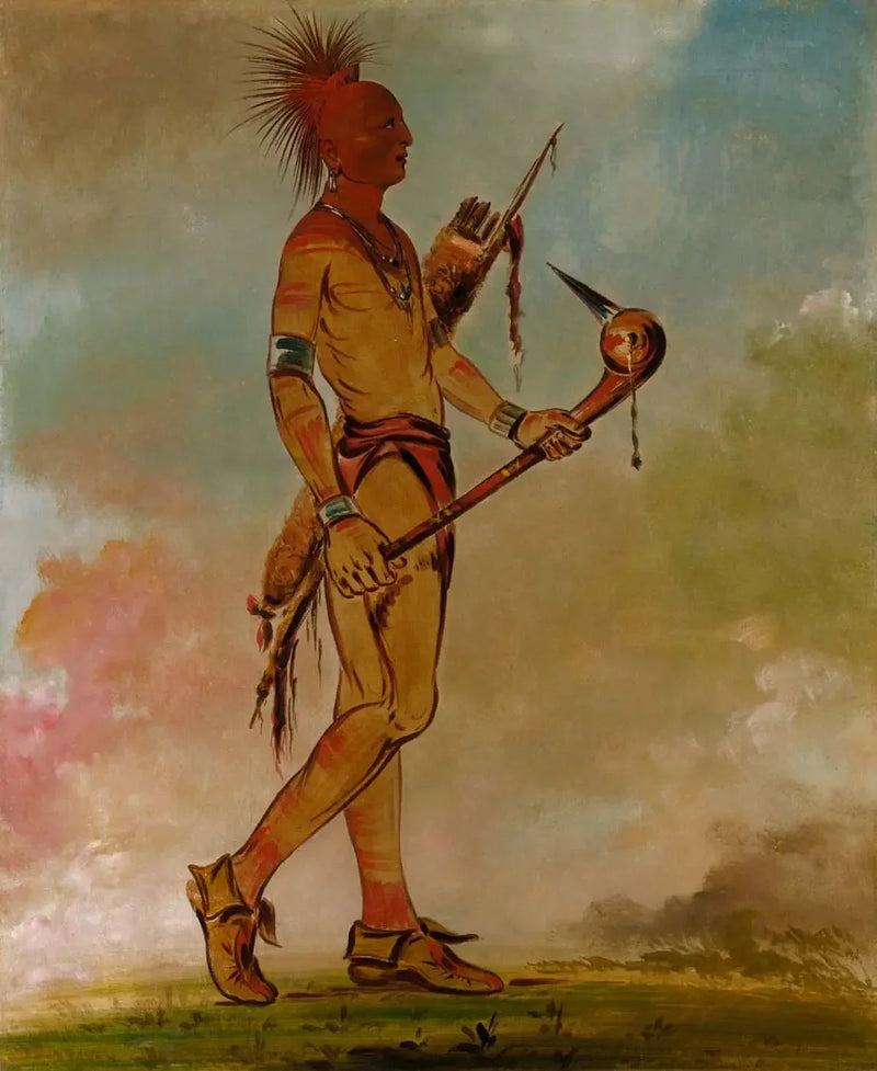 Shin-ga-wás-sa, beautiful bird - George Catlin