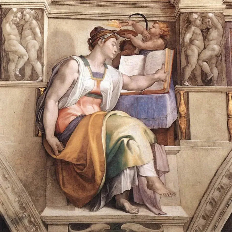 Sibyl of Erythrea - Michelangelo