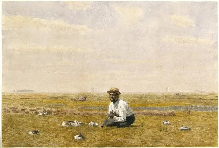 Whistling for the plover - Thomas Eakins