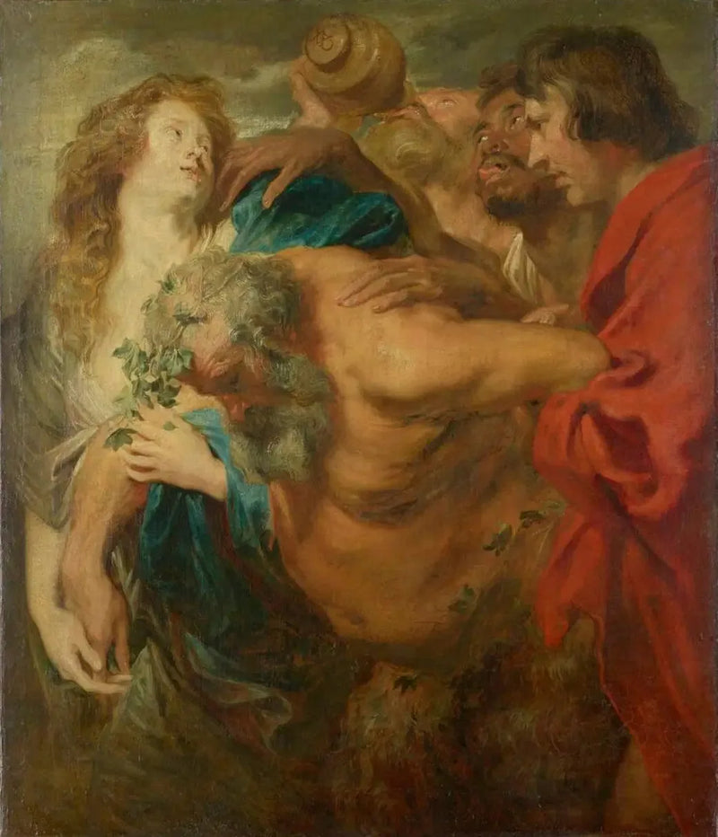 Drunken Silenus - Antoine van Dyck