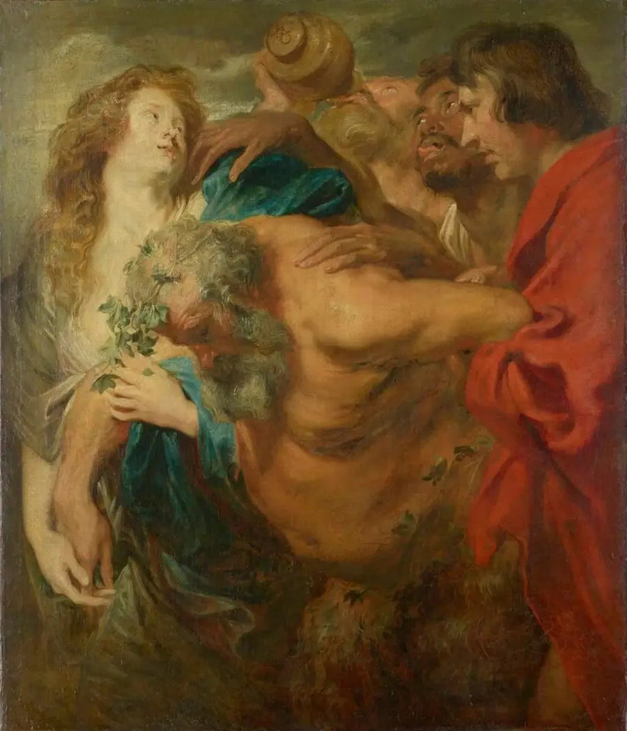 Drunken Silenus - Antoine van Dyck