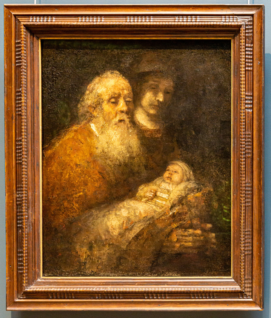 Simeon in the Temple - Rembrandt