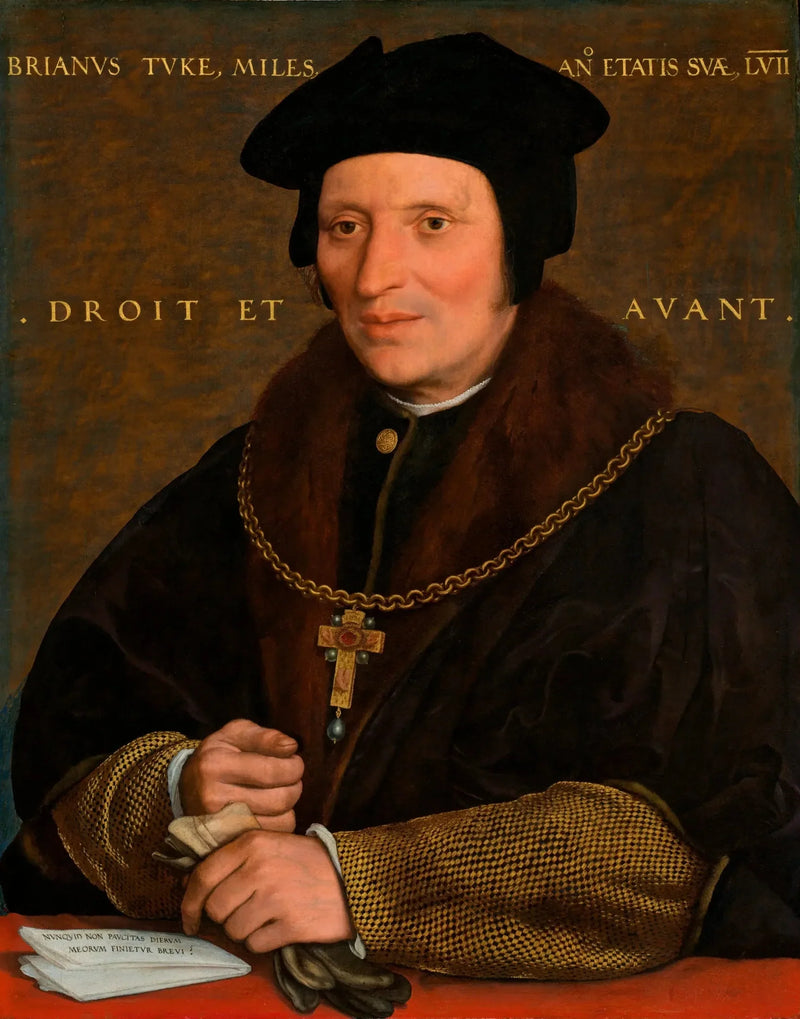 Sir Brian Tuke - Hans Holbein the Younger