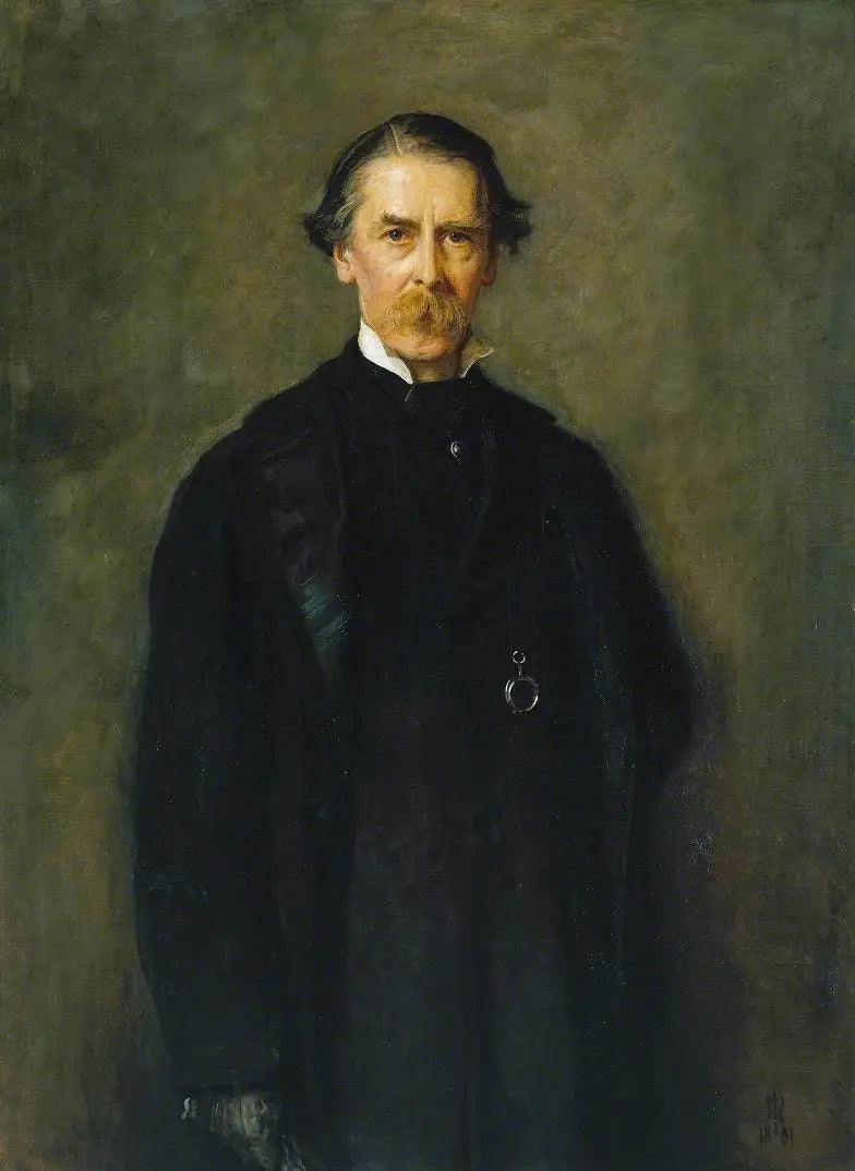 Sir Henry Thompson, baronnet - John Everett Millais image 2 copie peinte à la main à l’huile