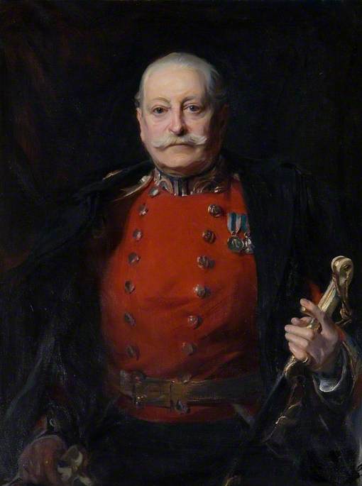 Sir John Richard Geers Cotterell (1866–1937), 4th Baronet, Lord-Lieutenant of Herefordshire (1904–1933) – Philip de László