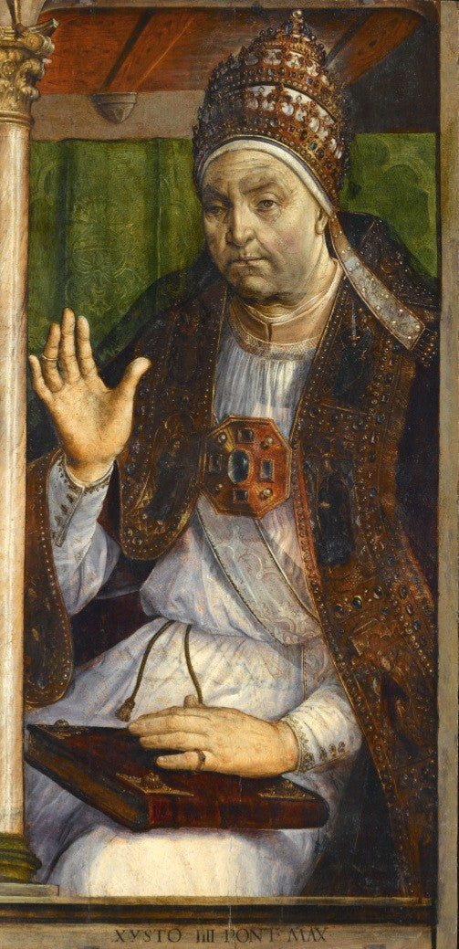 Sixte IV (1414-1484), Pope - Pedro Berruguete