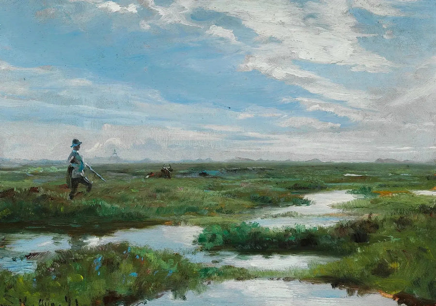 Skagen Heath near Brovandene - Peder Severin Krøyer