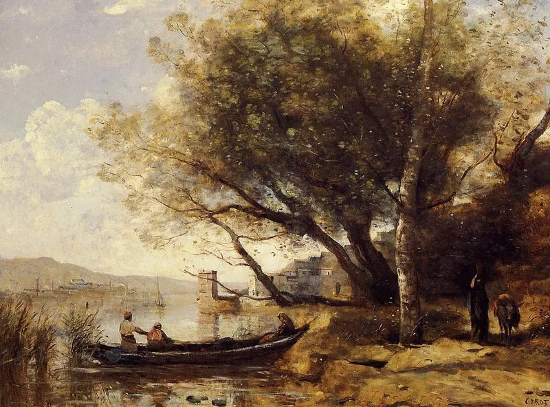 Smyrna, Bournabat - Jean-Baptiste Camille Corot
