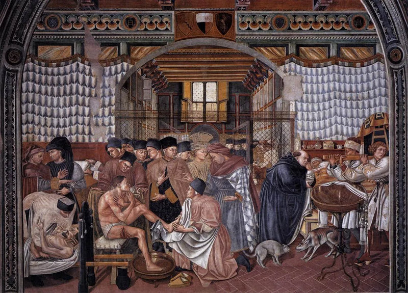 Care for the Sick - Domenico di Bartolo