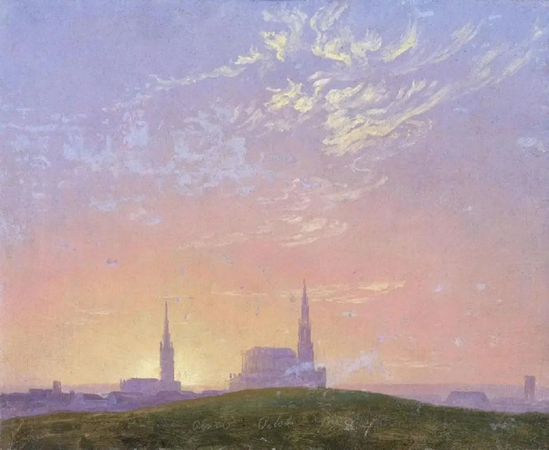 Evening - Caspar David Friedrich