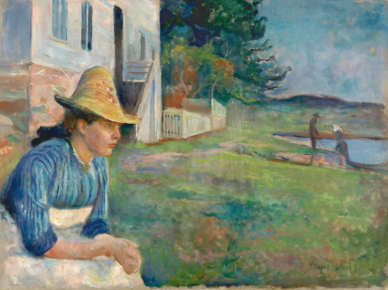 Evening - Edvard Munch