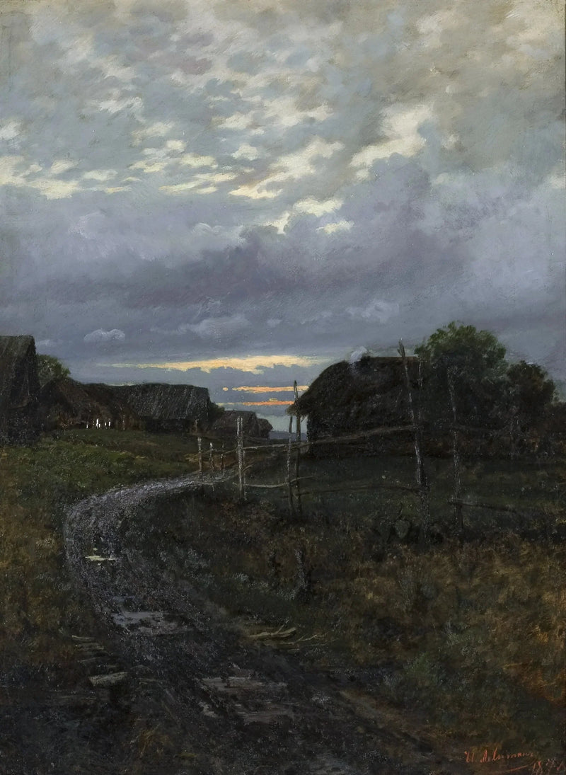 Evening - Isaac Levitan