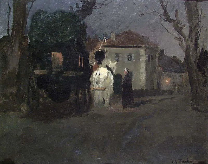 Evening in Beaulieu - Frits Thaulow