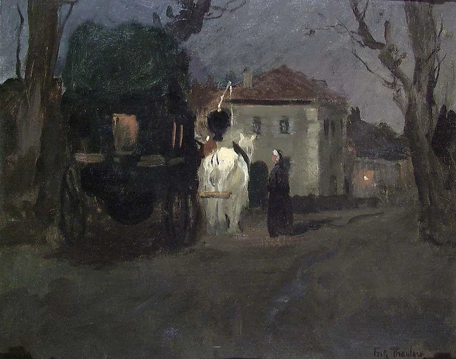 Evening in Beaulieu - Frits Thaulow
