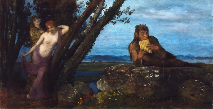 Spring Evening - Arnold Böcklin