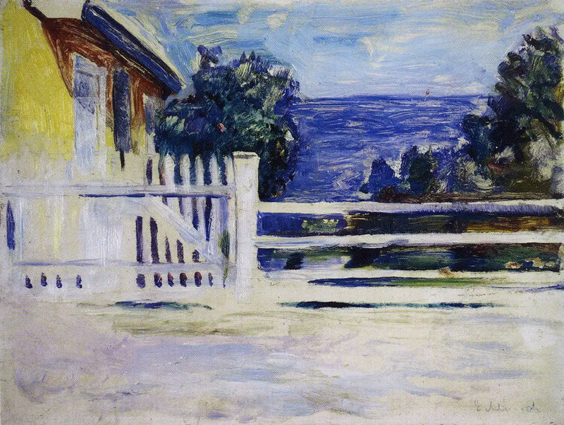 Summer Evening at Åsgårdstrand - Edvard Munch