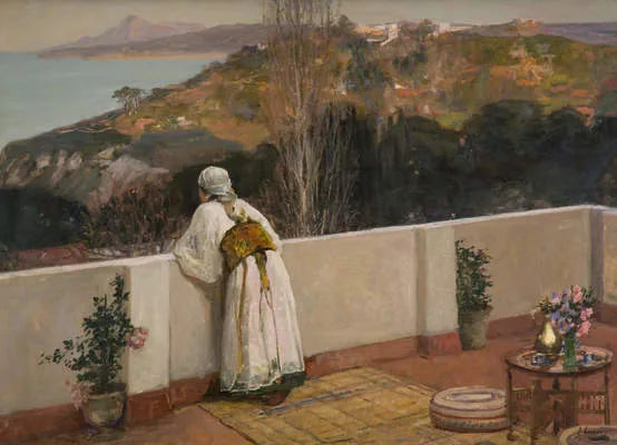 Evening, Tangier - John Lavery
