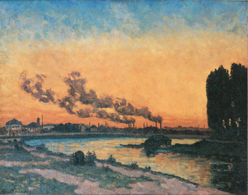 Sunset at Ivry - Armand Guillaumin