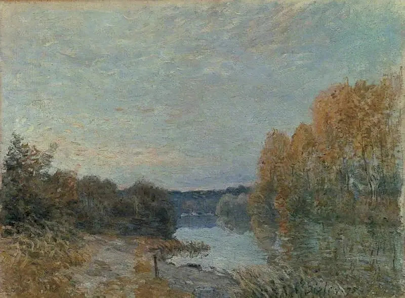 Sunset - Alfred Sisley