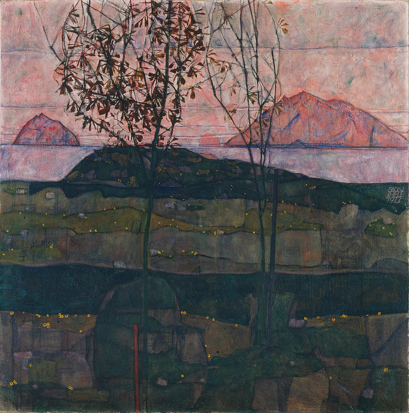 Sunset - Egon Schiele