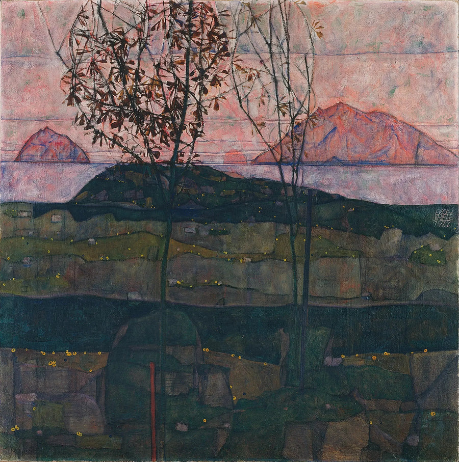 Sunset - Egon Schiele