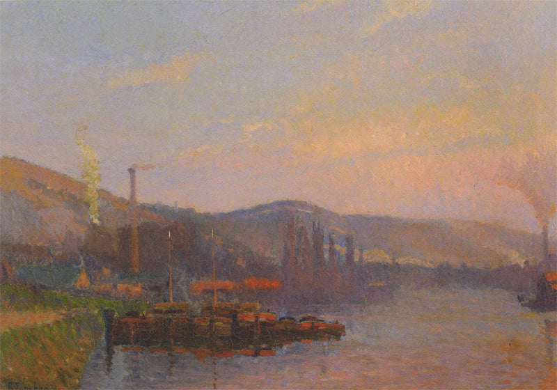 Sunset Le Pré-aux-Loups - Robert Antoine Pinchon