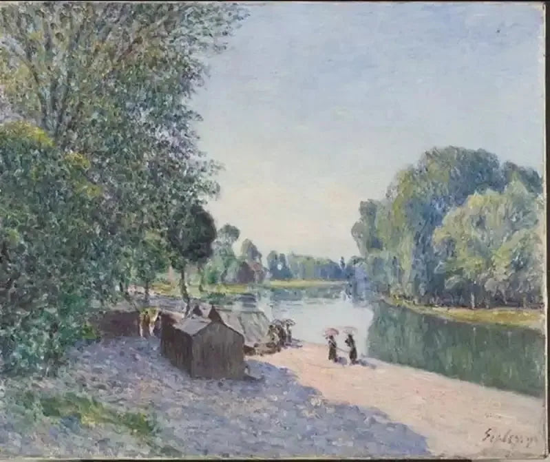 Morning Sun - Alfred Sisley